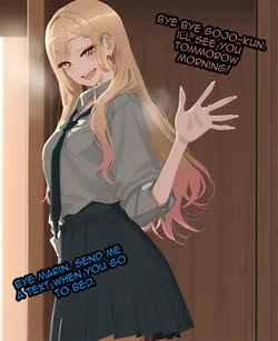 [SnowBunnyWaifus] Marin was left unsatisfied so she made a phone call... (Patreon) [AI Generated] 作品封面