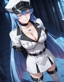 [SantpixvArt] Esdeath エスデス [AI Generated] 作品封面