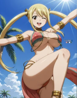 [EternoAI] Lucy Heartfilia 🔞 | Fairy Tail [AI Generated] 作品封面
