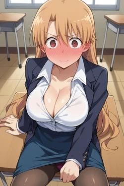 [WaifuInvoker] Yuuzuki Kiryuu (Kiss x Sis) [AI Generated] 作品封面