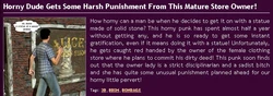 [XL-3D] Horny dude gets some harsh punishment from this mature store owner 作品封面