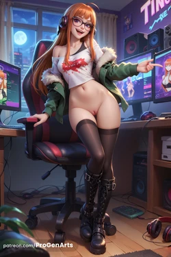 ProGenArts - Futaba Sakura (AI Generated) 作品封面