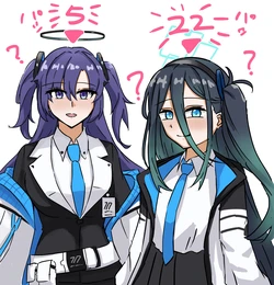 [テフル] ユウカ＆アリスの交尾回数💕 (ブルーアーカイブ) 作品封面
