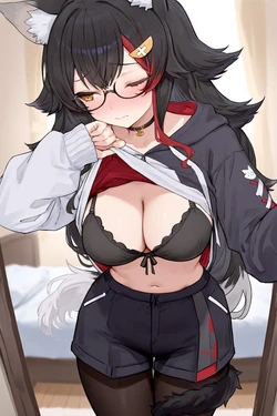 [Noriko のり子] Ookami_Mio [AI Generated] 作品封面