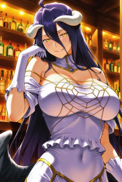 [Pixiv] Rayalizig (89839408) - Albedo becomes a good succubus [AI Generated] 作品封面