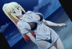 [Sticky] Konosuba - Darkness x Alderp Night Beach Fun [ai generated] 作品封面