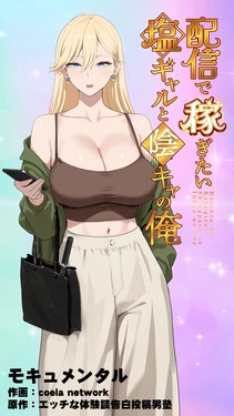 [Mocumental (Coela Network)] The “Salty” Gal Who Wants to Make Money Streaming and the Introvert -- Haishin de Kasegitai Shio Gal to InCha no Ore 作品封面