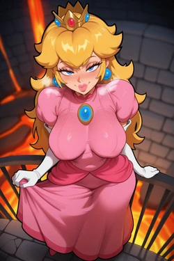 [WaifuInvoker] [AI GENERATED] Princess Peach 作品封面