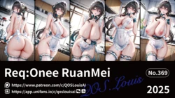 QosLouisAI Onee RuanMei [AI Generated] 作品封面