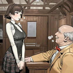 [Patreon] (Daioo) Makoto Nijima (AI Generated) 作品封面
