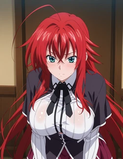 Purpleh31 - Rias Gremory (Highschool DxD) default outfit 244p (Patreon) (AI Generated) 作品封面