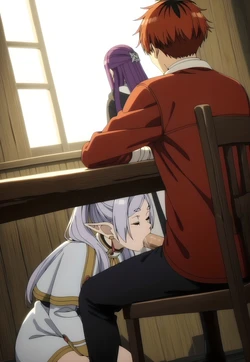 [LoveHUwU] Frieren and Stark [ NTR ] | sousou no frieren [AI Generated] 作品封面
