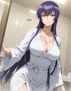 [EternoAI] Saeko Busujima 🔞 | HotD + [EXTRAS] | Saeko Shower (2025-07-16) [AI Generated] 作品封面