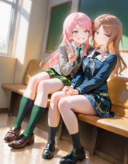 tenk Chihaya Anon & Nagasaki Soyo/千早愛音と長崎そよ (96p) [AI Generated] 作品封面