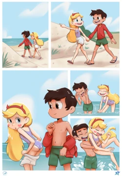 [Nyoronyan] Beach Day (Star vs the Forces of Evil) (Ongoing) 作品封面