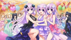 [Adult_neptune_Fan(Nepunep)] Neptunia 15th Anniversary + nsfw ver (Hyperdimension Neptunia) [Digital] [AI Generated] 作品封面