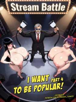 [Boobasuki] I Want to Be Popular! #4: Stream Battle [AI Generated]