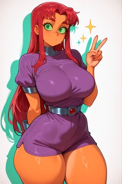 [Obscuryotto] (AI Generated) Starfire 作品封面
