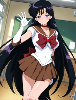 [Mochiia] Sailor Mars [AI Generated] 作品封面
