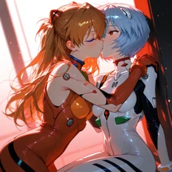 [CCCraftAi] Rei & Asuka [AI Generated] 作品封面