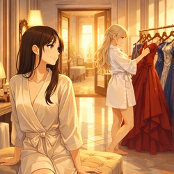 Bella and Emma Gala Event [AI Generated] 作品封面