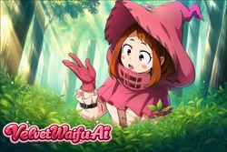 [VelvetWaifu] Uraraka x Bakugo Fantasy [Ai Generated] 作品封面