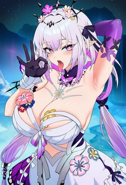 [DepressArt] Castorice (honkai star rail) [AI Generated] 作品封面
