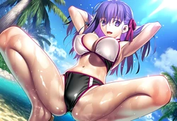 [ensky/sakkii] comic_fate stay night_matou sakura(100pic) [AI Generated] 作品封面