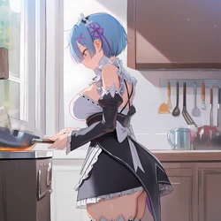 [Patreon] (Lavrx) Rem [AI Generated] 作品封面