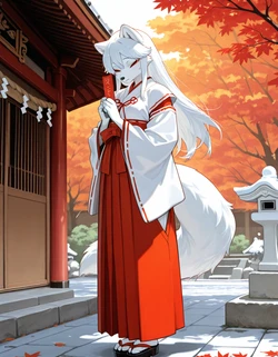 Cattori Hanzo - Fox Eyed Shrine Maidens [AI Generated]