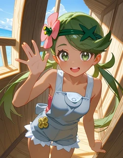 (Shinkai9900)マオ/mallow_(pokemon) [AI Generated]
