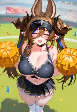 [■]#グラブル チアガール ガレヲン (04) - akeps的插畫 – pixiv [AI Generated] 作品封面