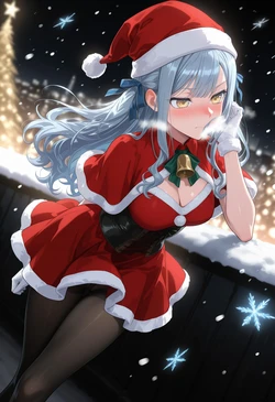 [Amakawa is reflecting.] 【Ave Mujica】Sakiko: Santa's Ultra Thick Present - Womb Overflowing with Thick White Semen! 205p [AI Generated] 作品封面