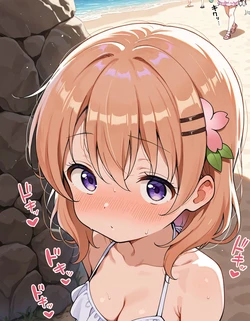 [NeekoSan] Cocoa Hoto 保登心愛 - Gochuumon wa Usagi desu ka [AI Generated] 作品封面