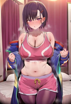 [RedIlus] Mikazuki Shizuka [AI Generated] 作品封面