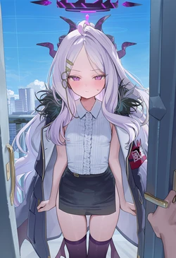 [Pixiv] Death-X (13499106) - Shizuka ni shimikonde (Sorasaki Hina) 1 [AI Generated] 作品封面