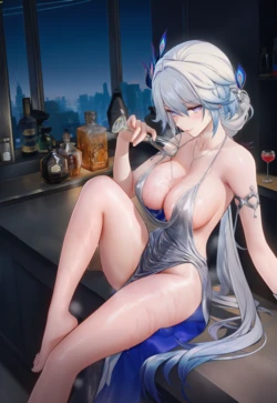 [AI Generated] [Coolsummer] Yaoguang Gown [Patreon] 作品封面