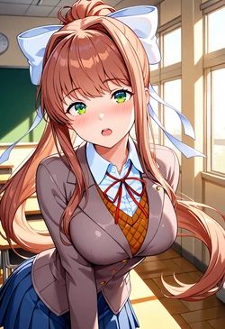 放課後撮影会 ～制服姿がエロ過ぎて我慢できずに中出し専用肉便器にしちゃったCG集～ モ〇カ編 [AI Generated] 作品封面