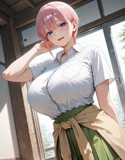 (mirai art) Nakano Ichika 中野一花 [AI Generated]