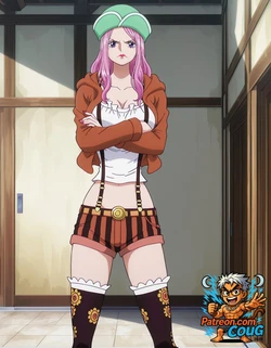 Jewelry Bonney hentai | One Piece NSFW fan art [AI Generated]