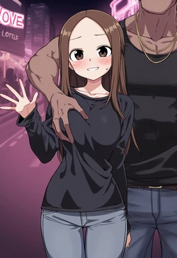[Pixiv] わさびまぐろ/wasabi tuna (107946418) - Moto Takagi-san Cuckold Report [AI Generated] 作品封面