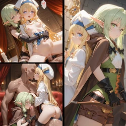 [formalaut7699] Priestess & High Elf Archer 敗北凌辱&調教 (Uncensored) [AI Generated] 作品封面