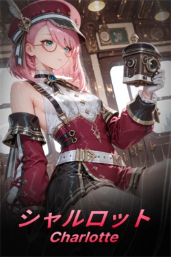 [Villain Party] 0902(Sponsored Content)--Charlotte (Genshin) — On-the-Scene Train Robbery Report (Patreon) [AI Generated] 作品封面