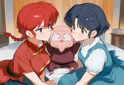 Ranma 2 Howsir [AI generated] 作品封面
