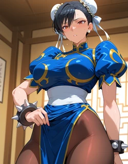 Purpleh31 - Chun li default outfit 242p (Patreon) (AI Generated) 作品封面