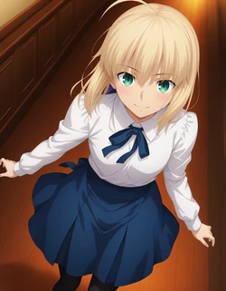 [azusa PATREON] Fatestay night – Saber 280P [AI Generated] 作品封面
