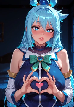[rognezart] Aqua [AI Generated] 作品封面