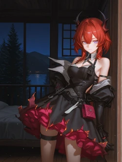 [TSM2330] Laevatain 萊萬汀 [AI Generated] 作品封面