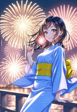 Fireworks [AI Generated] 作品封面