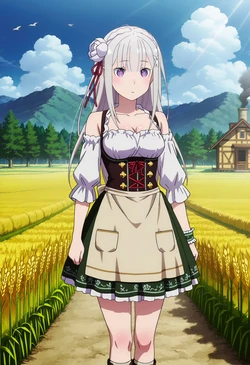 [Vanitas AI] Emilia 18 [AI Generated] 作品封面
